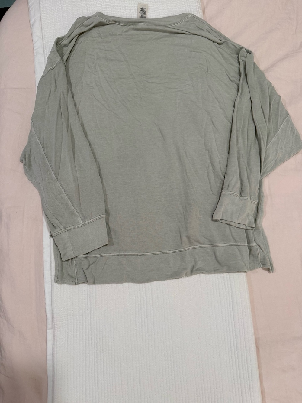 JoyLab Women’s Crewneck Sweatshirt in Sage, Size M - Picture 3 of 3